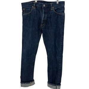 Stevenson Overall Co Jeans Mens 34x30 Selvedge Denim Lot 727-RXX La Jolla Slim